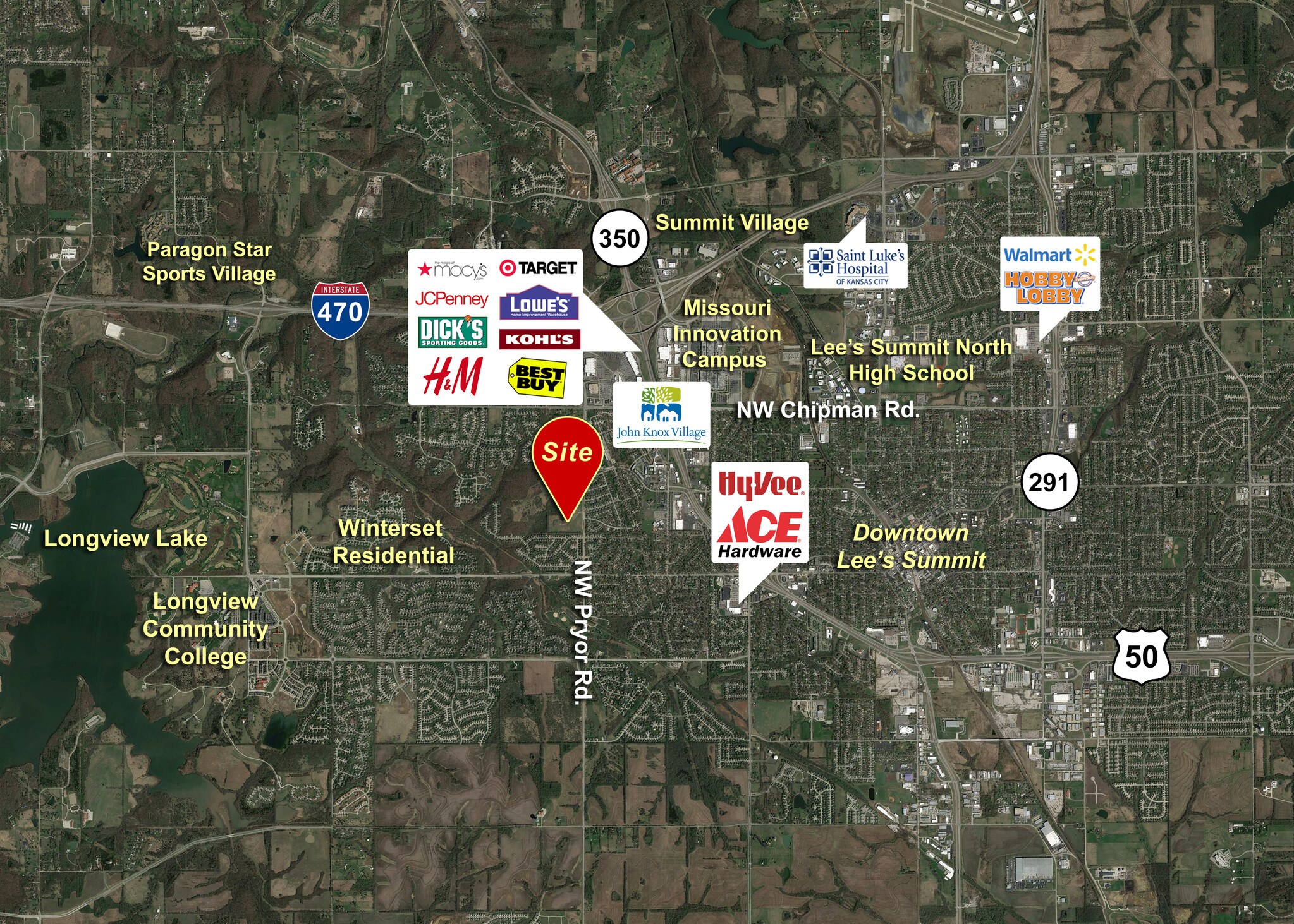 NW Pryor Rd NW O'Brien Rd, Lee's Summit, MO for Sale