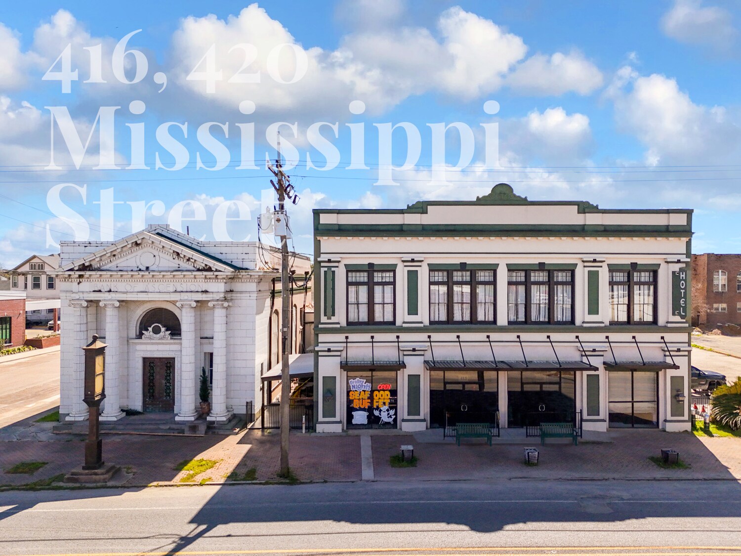 416-418 Mississippi St, Donaldsonville, LA for Sale