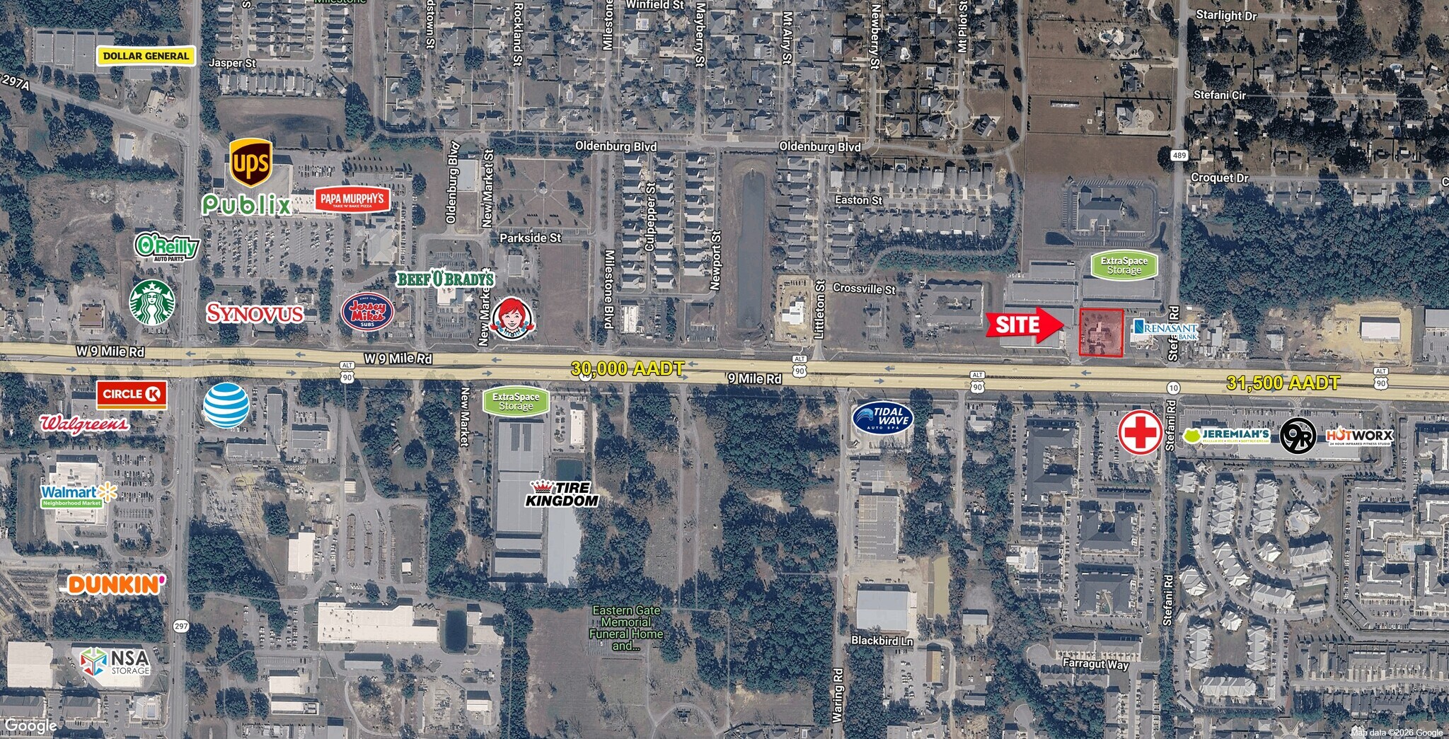 1554 W Nine Mile Rd, Pensacola, FL for Rent