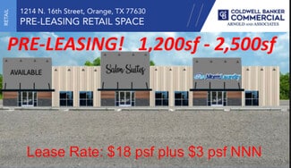 Orange, TX Retail - 1214 N 16th St