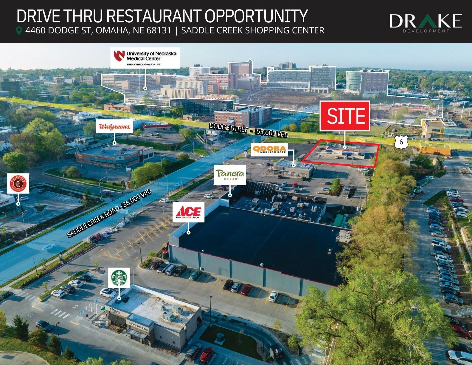 4460 Dodge St, Omaha, NE for Rent