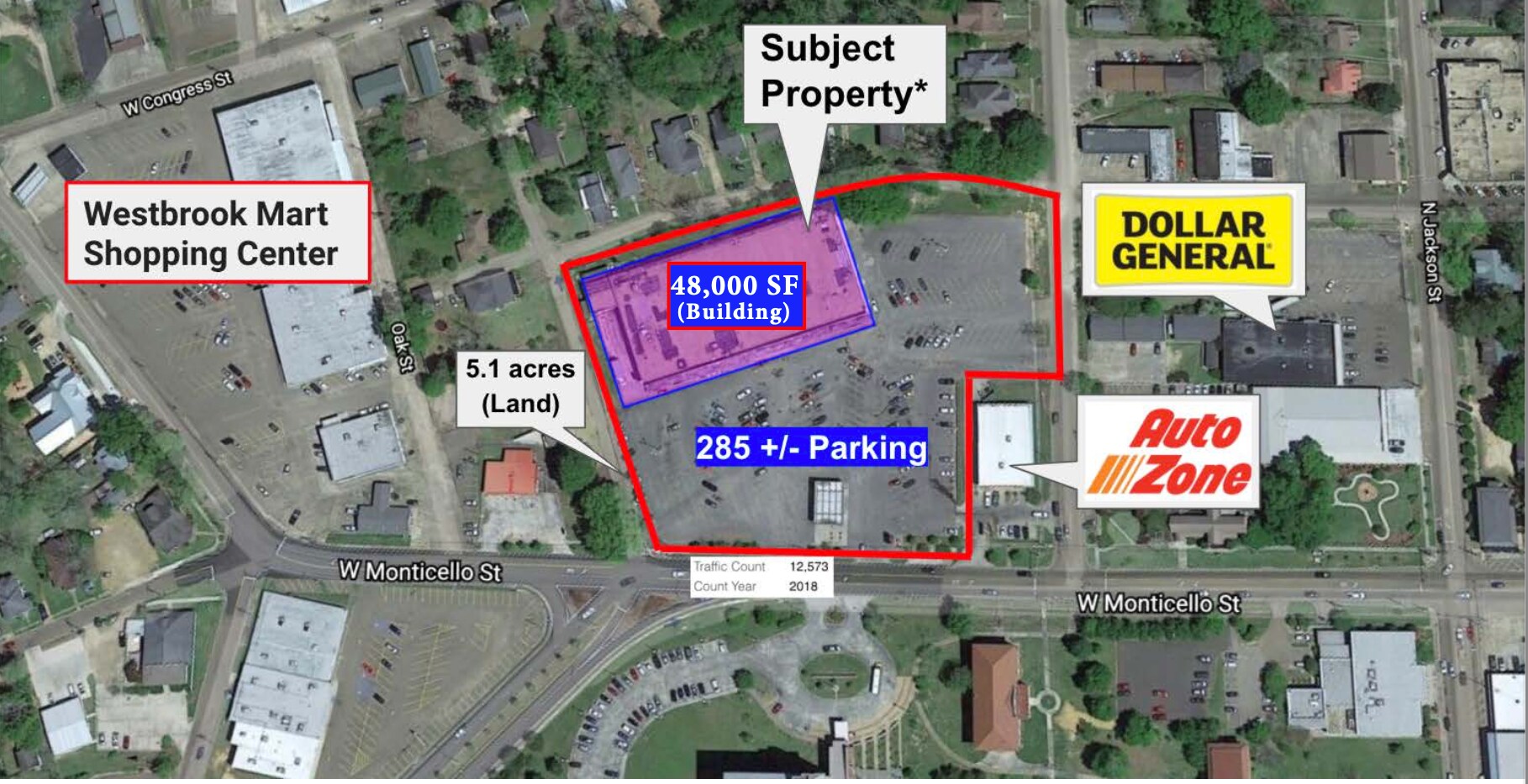 360 W Monticello St, Brookhaven, MS for Sale