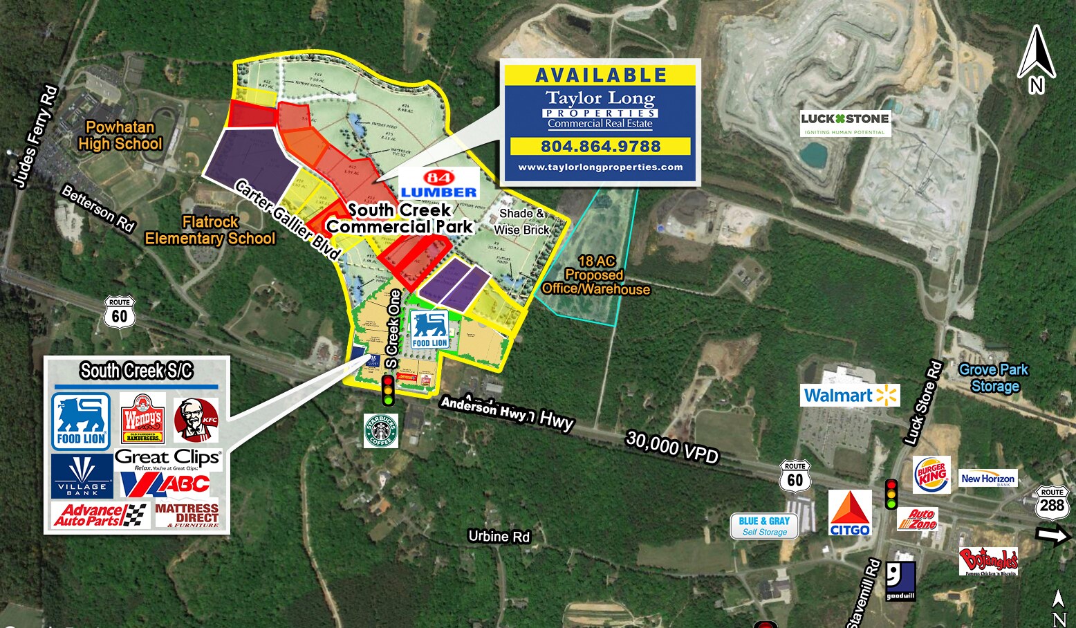 1800 S Creek One, Powhatan, VA for Sale