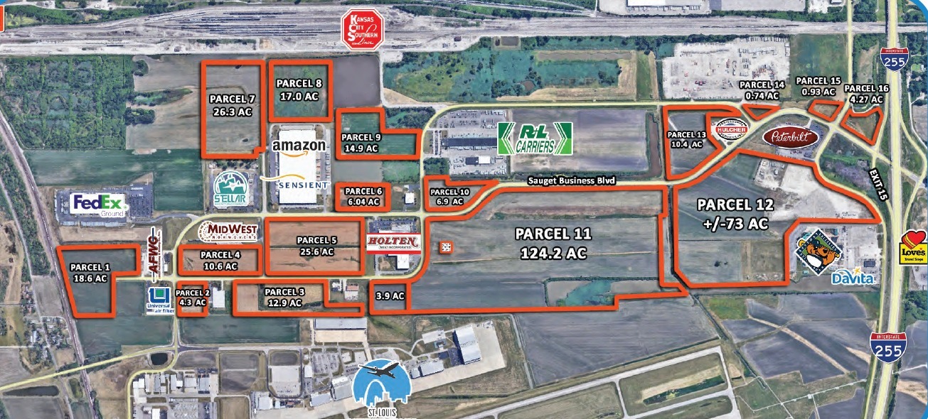 Sauget Industrial Pky, Sauget, IL for Sale