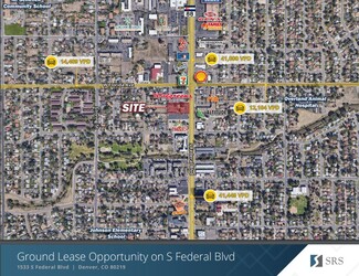 Denver, CO Commercial Land - 1533-1537 South Federal Blvd