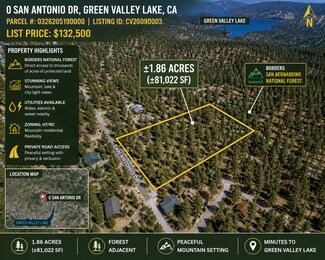 Green Valley Lake, CA Residential - 0 San Antonio