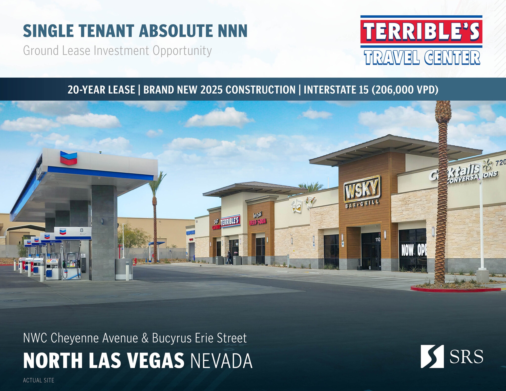 NWC Cheyenne Ave. & Bucyrus Erie St., North Las Vegas, NV for Sale