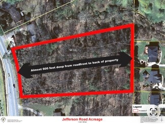 Greensboro, NC Residential Land - 1226 A & B Jefferson Rd