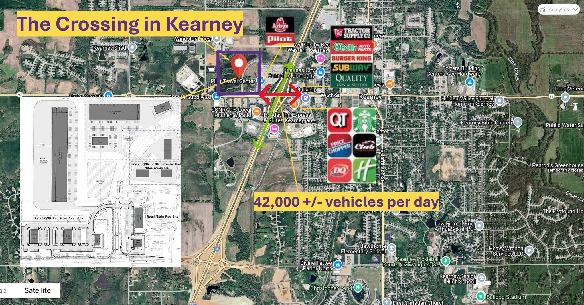US 92 Highway and Bennett Blvd, Kearney, MO for Sale
