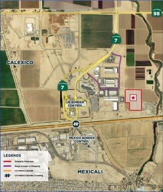 Calexico, CA Industrial Land - Pan Amercian Rd @ Rood Rd Calexico, CA Industrial Land - Pan Amercian Rd @ Rood Rd