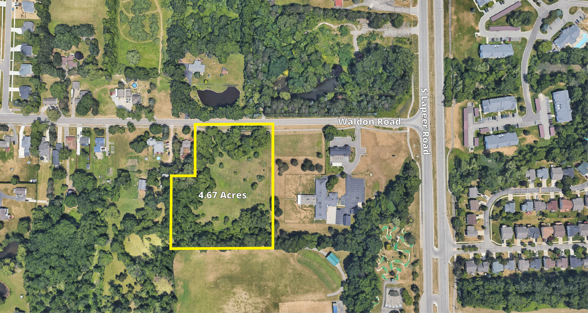 Waldon Rd @ Waldon/Lapeer Rd, Orion Township, MI for Sale