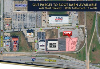 White Settlement, TX Commercial Land - 7606 West Freeway