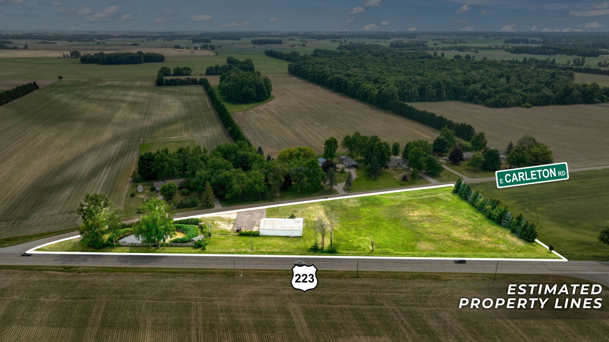 5550 Carleton Rd, Palmyra, MI for Sale