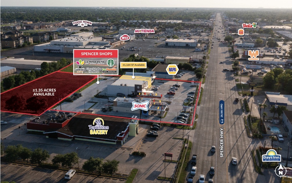 2520 Spencer Hwy, Pasadena, TX for Rent