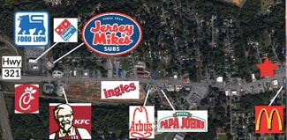 Lincolnton, NC Commercial Land - 2493 E Main St