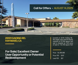 Hayward, CA Churches - 26101 Gading Rd