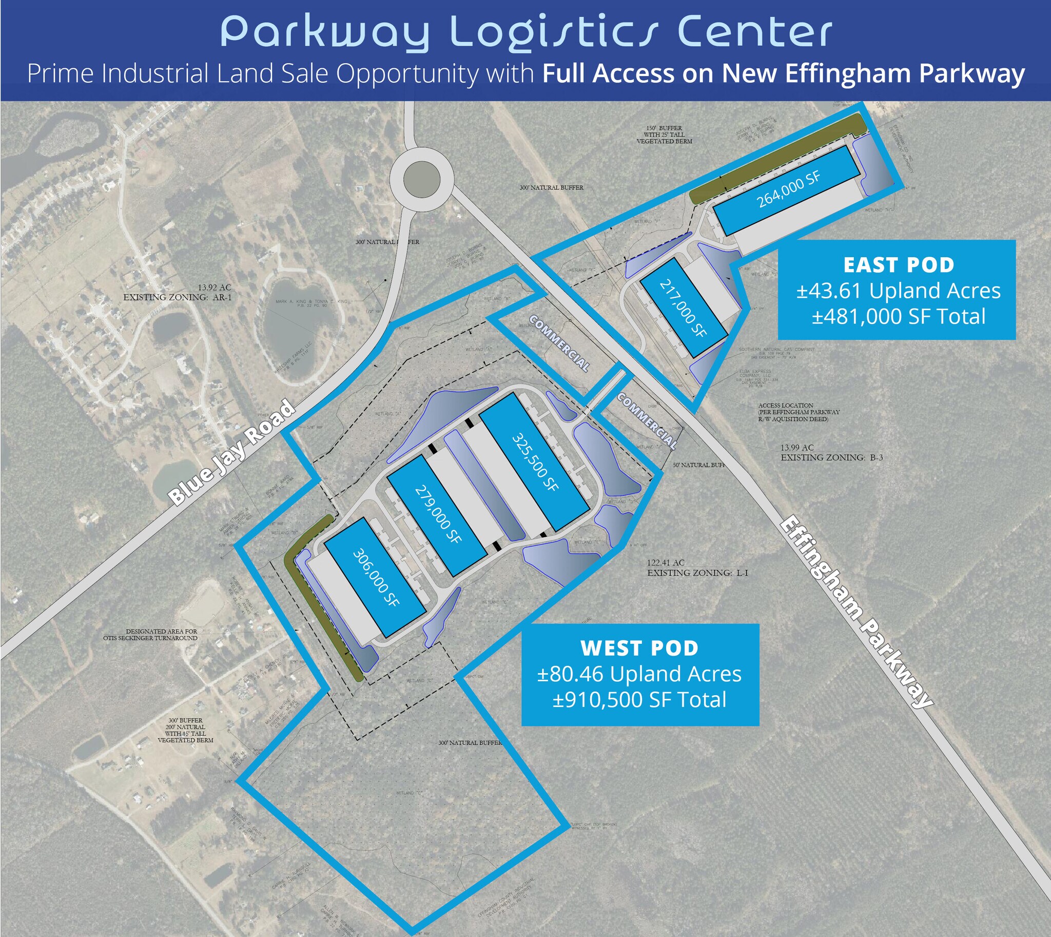 Effingham Parkway, Rincon, GA for Sale