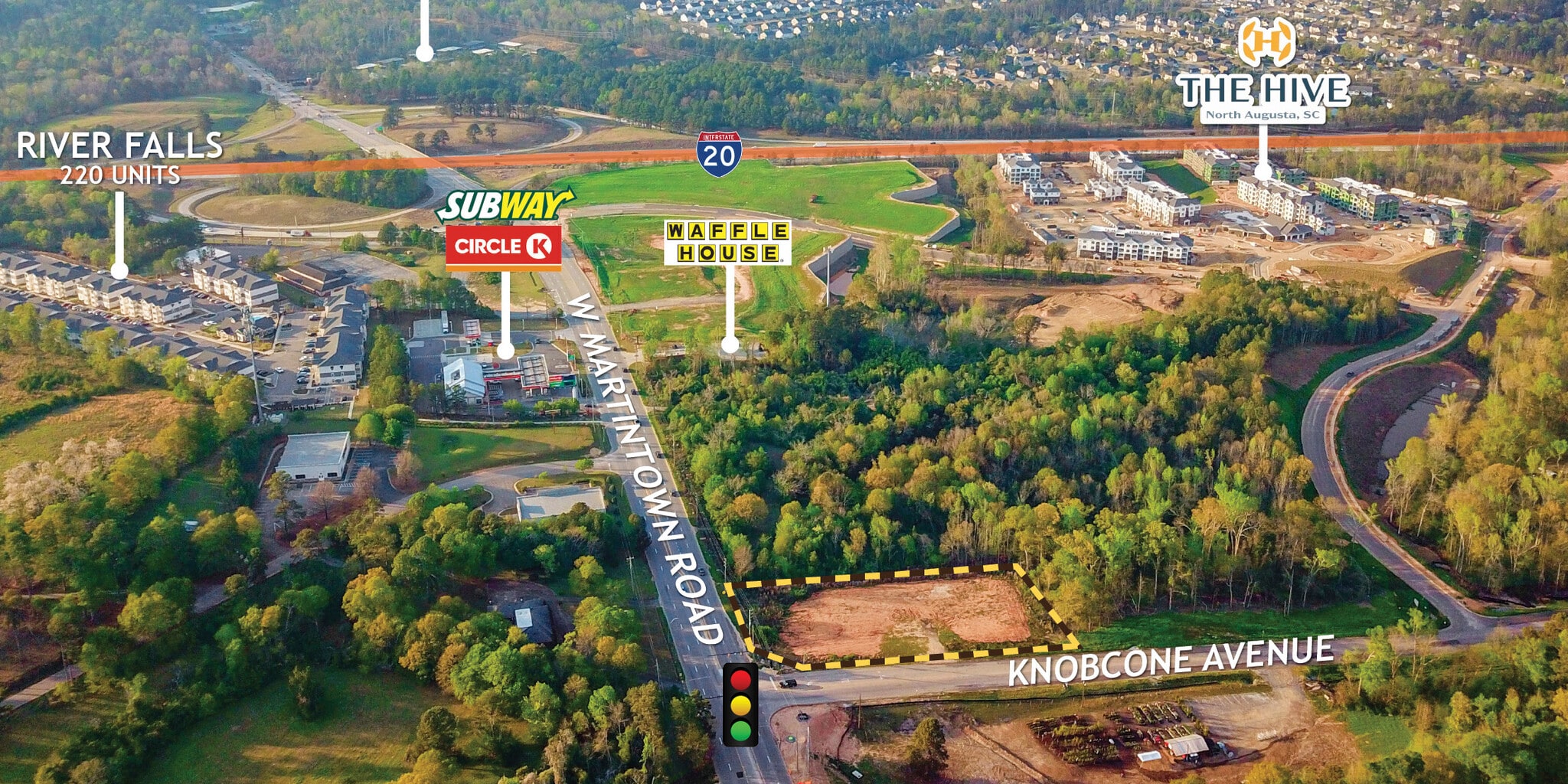 Knobcone Ave & Martintown Road, North Augusta, SC for Sale