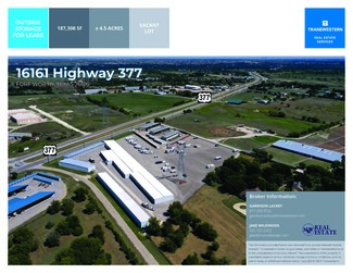 Fort Worth, TX Industrial Land - 16161 Hwy 377