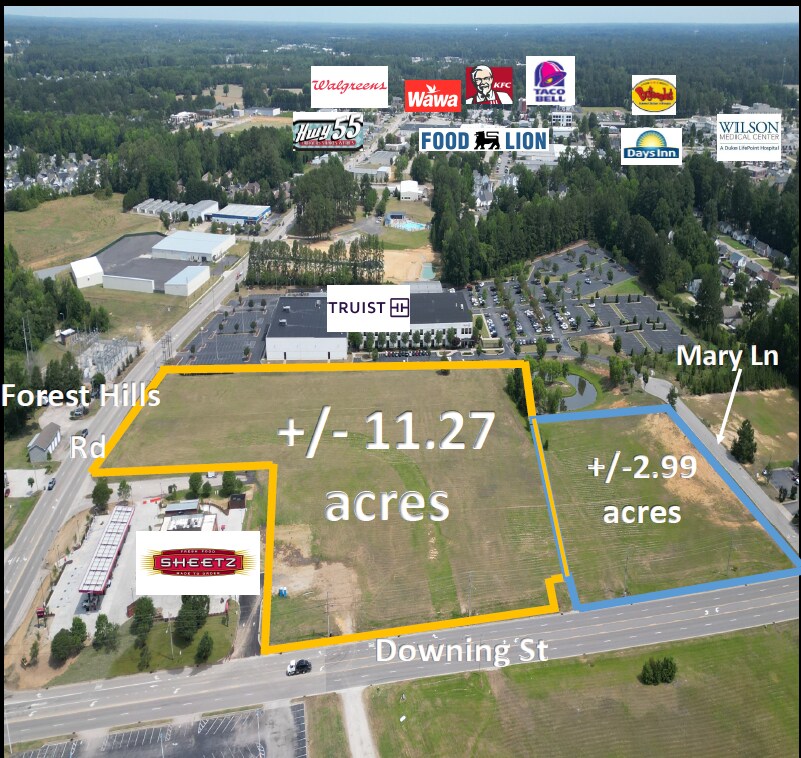 2803 Forest Hills Rd SW, Wilson, NC for Sale