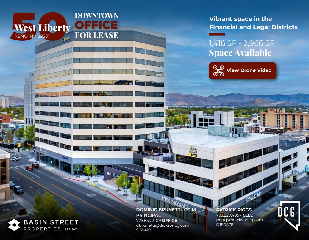 50 W Liberty St, Reno, NV for Rent