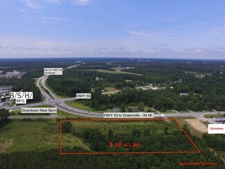 New Bern, NC Commercial Land - 300 Washington Post Rd