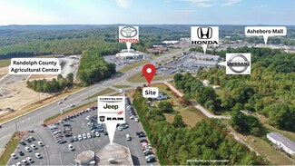 Asheboro, NC Commercial Land - 1823 E Salisbury St