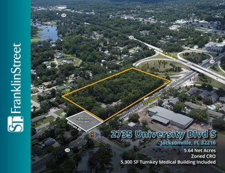 Jacksonville, FL Commercial Land - 2735 University Blvd Jacksonville, FL Commercial Land - 2735 University Blvd