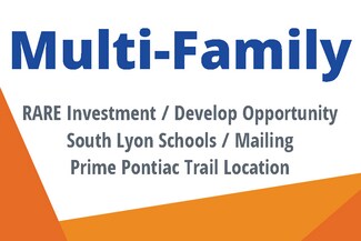 South Lyon, MI Residential Land - 27491 Pontiac Trl