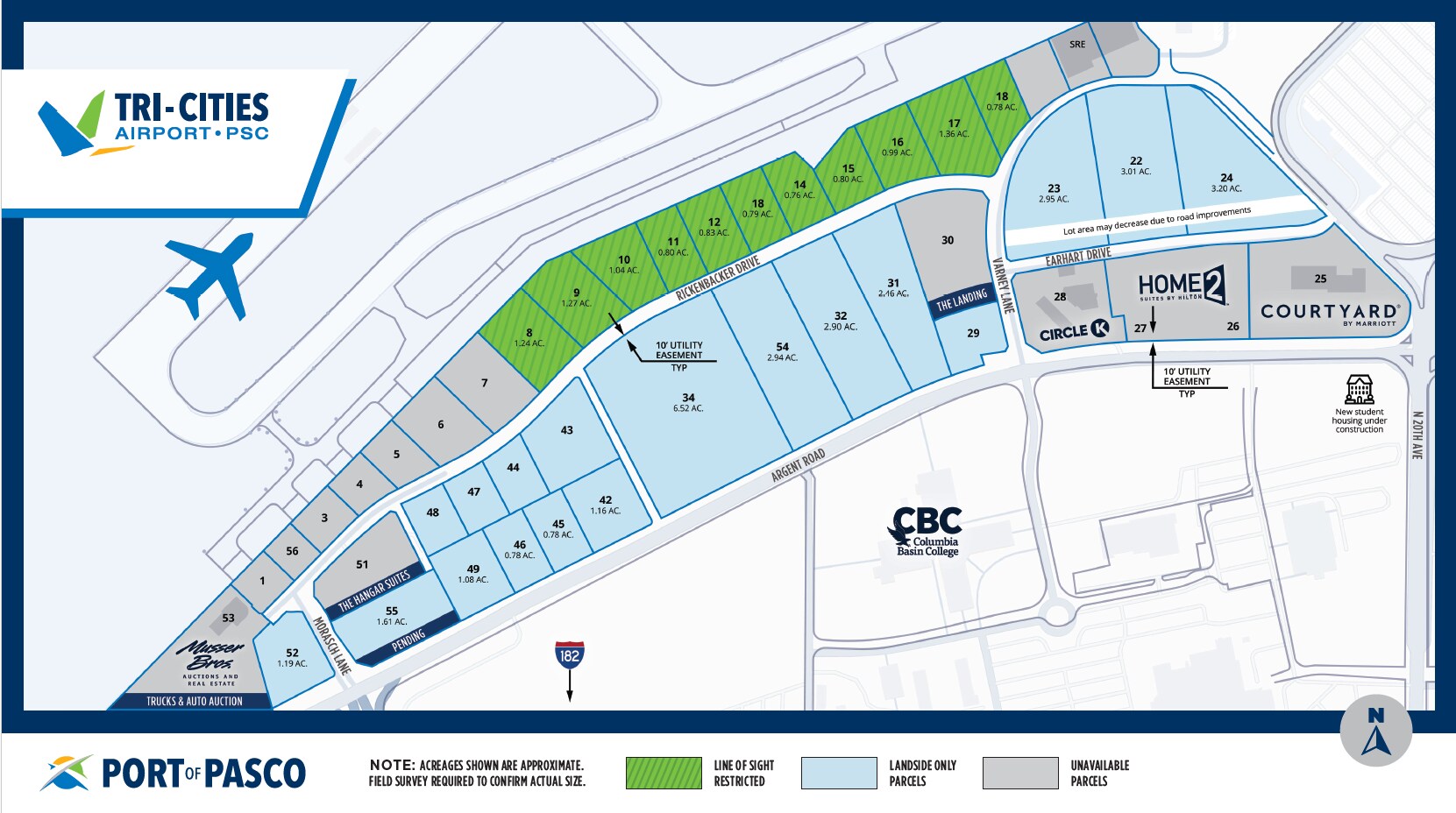Argent Rd & I-182 Hwy, Pasco, WA for Rent