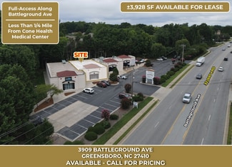 Greensboro, NC Office/Medical - 3909 Battleground Ave
