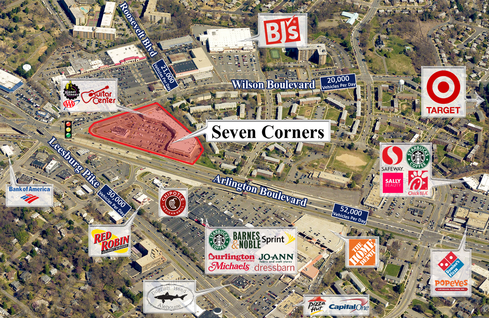 6270-6290 Arlington Blvd, Falls Church, VA for Rent