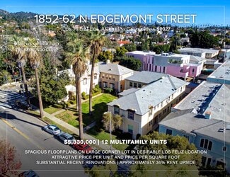 Los Angeles, CA Apartments - 1852-1862 N Edgemont St