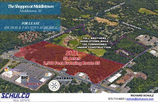Middletown, NJ Commercial Land - 761-853 Route 35