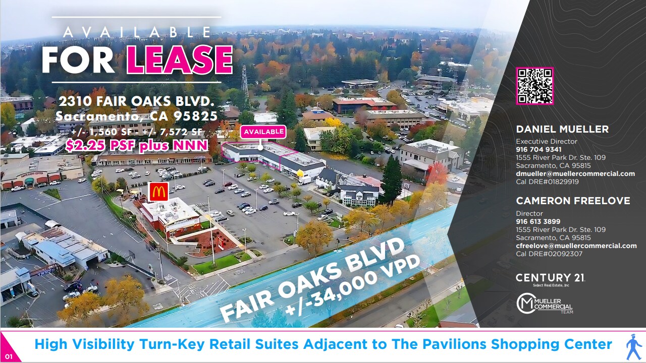 2310 Fair Oaks Blvd, Sacramento, CA for Rent