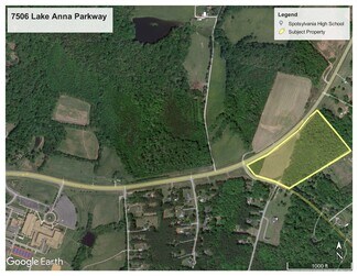 Spotsylvania, VA Commercial Land - 7501 Lake Anna Pky