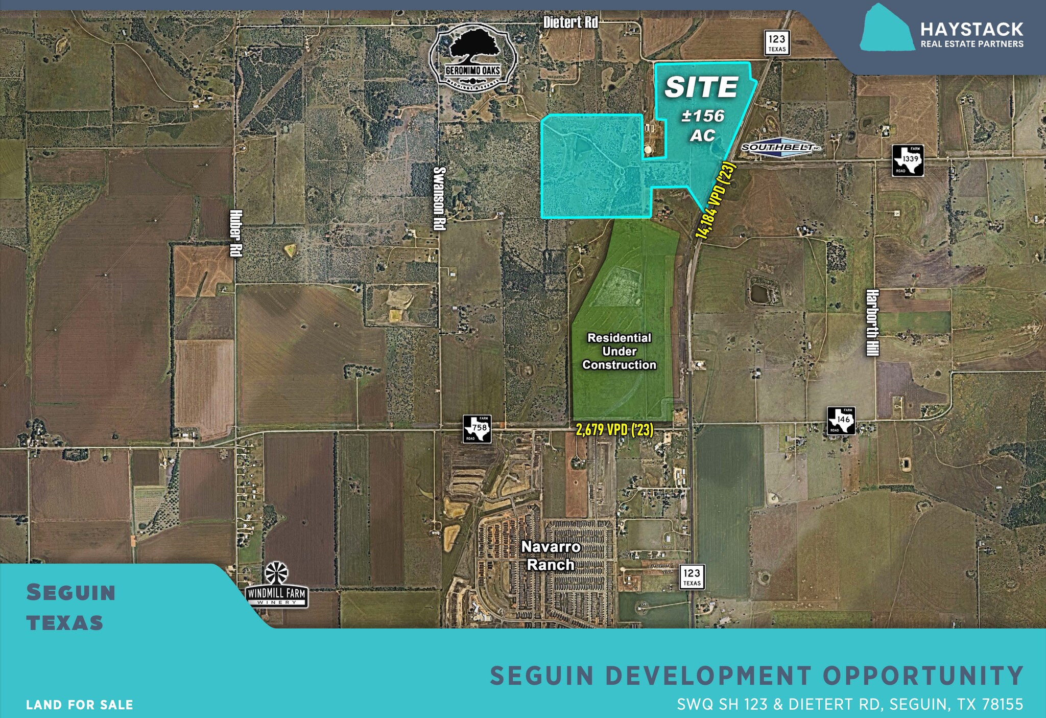 NWQ SH 123 & FM 758, Seguin, TX for Sale