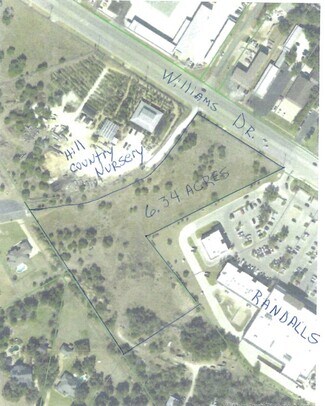 Georgetown, TX Commercial Land - 5805 Williams Dr