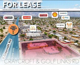 Tucson, AZ Commercial Land - 2545 S Craycroft Rd