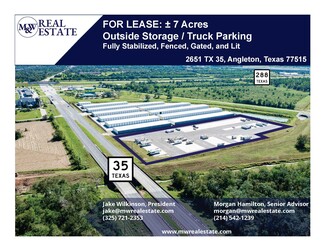 Angleton, TX Industrial Land - 2651 TX 35