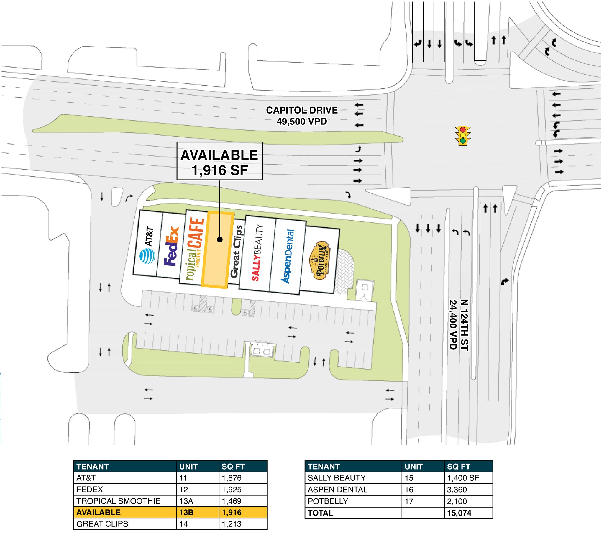 12455 W Capitol Dr, Brookfield, WI for Rent
