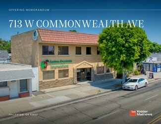 Fullerton, CA Office - 713 W Commonwealth Ave
