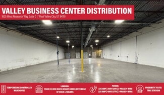 Salt Lake City, UT Industrial - 1825 W Research Way