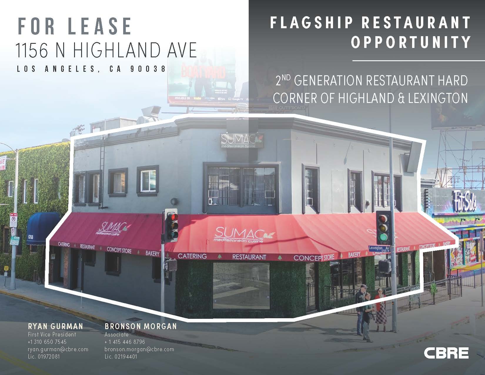 1156-1160 N Highland Ave, Los Angeles, CA for Rent