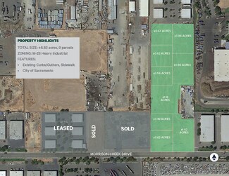 Sacramento, CA Industrial Land - Morrison Creek Dr