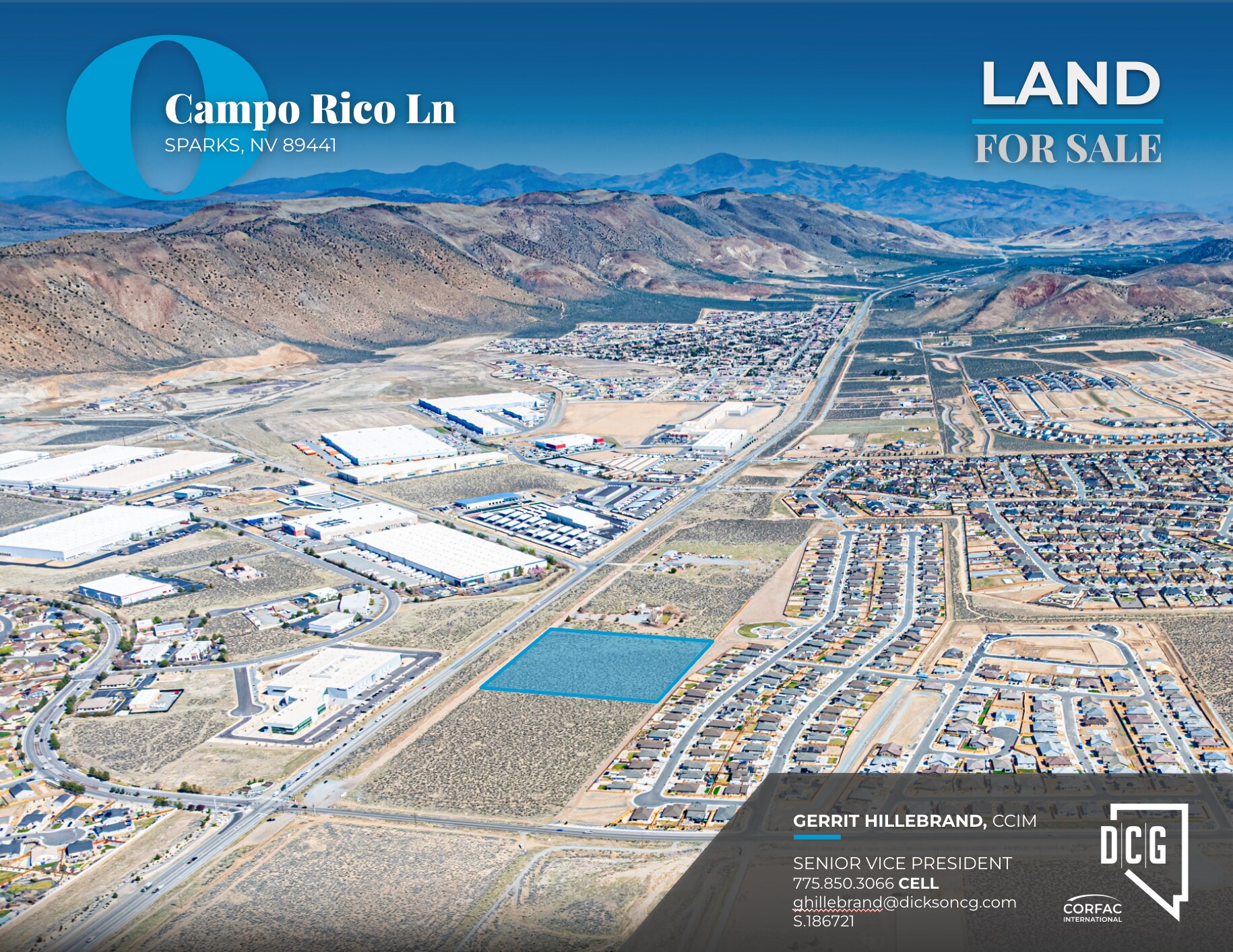 0 Campo Rico, Sparks, NV for Sale