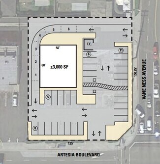 Torrance, CA Commercial Land - 2205 Artesia Blvd