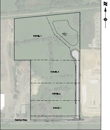 Pontiac Trail Industrial Park, Milford Twp, MI for Sale