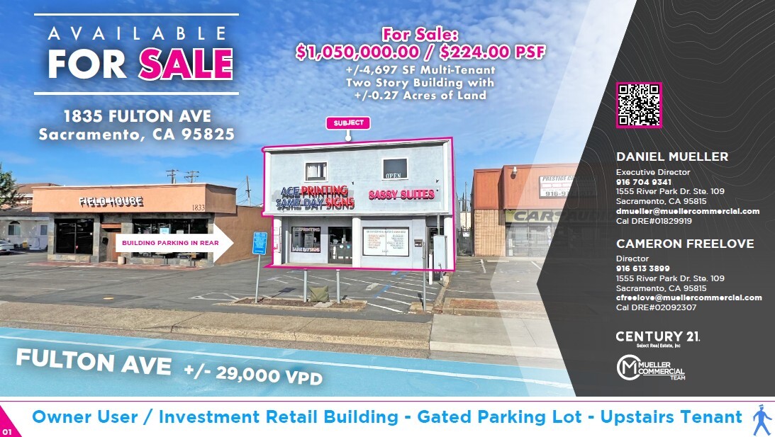 1835 Fulton Ave, Sacramento, CA for Sale