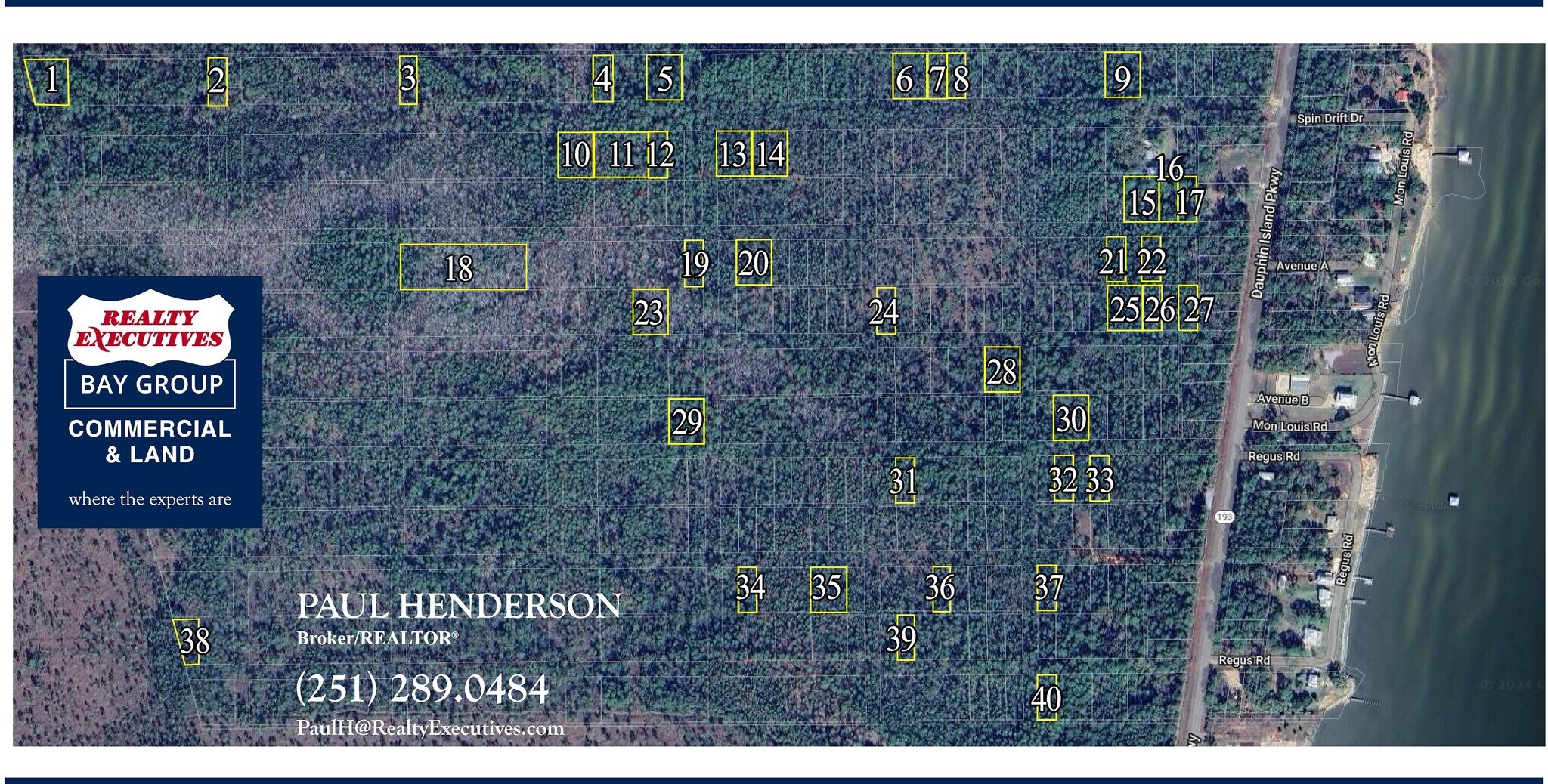 0 Terill Subdivision, Coden, AL for Sale